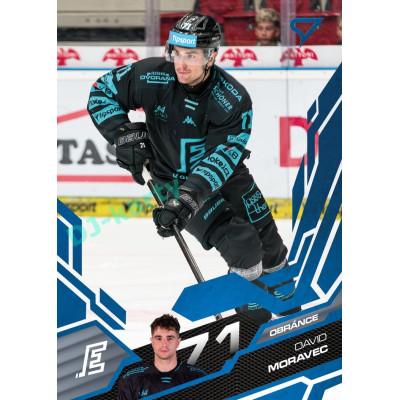 2025/26 Sportzoo ELH 1. serie #079 David Moravec Azure Blue