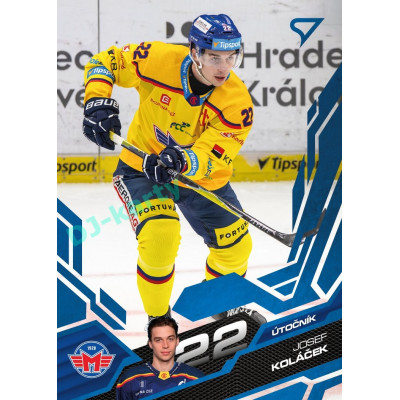 2025/26 Sportzoo ELH 1. serie #103 Josef Koláček Azure Blue
