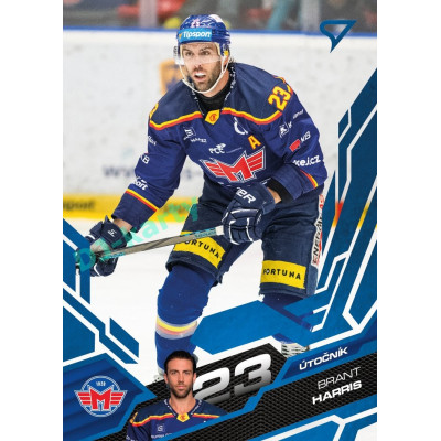 2025/26 Sportzoo ELH 1. serie #101 Brant Harris Azure Blue