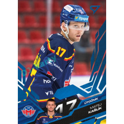 2025/26 Sportzoo ELH 1. serie #102 Matej Kašlík Azure Blue