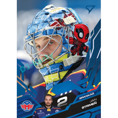 2025/26 Sportzoo ELH 1. serie #092 Jan Strmeň Azure Blue