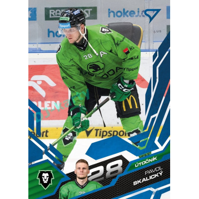 2025/26 Sportzoo ELH 1. serie #124 Pavol Skalický Azure Blue