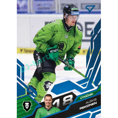 2025/26 Sportzoo ELH 1. serie #123 Aleksi Rekonen Azure Blue