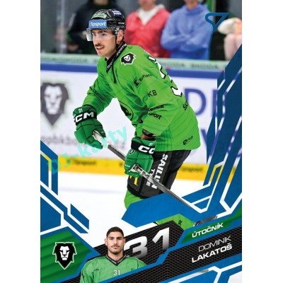 2025/26 Sportzoo ELH 1. serie #119 Dominik Lakatoš Azure Blue