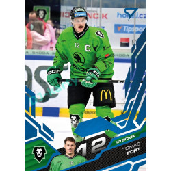 2025/26 Sportzoo ELH 1. serie #117 Tomáš Fořt Azure Blue
