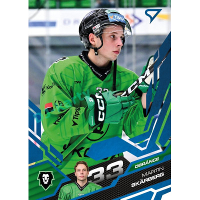 2025/26 Sportzoo ELH 1. serie #115 Martin Skärberg Azure Blue