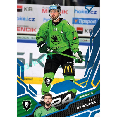 2025/26 Sportzoo ELH 1. serie #114 Filip Pyrochta Azure Blue