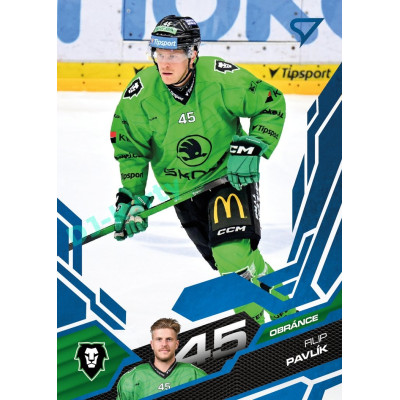 2025/26 Sportzoo ELH 1. serie #113 Filip Pavlík Azure Blue