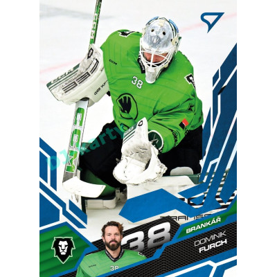2025/26 Sportzoo ELH 1. serie #109 Dominik Furch Azure Blue
