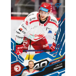 2025/26 Sportzoo ELH 1. serie #142 Miloš Roman Azure Blue