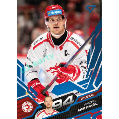 2025/26 Sportzoo ELH 1. serie #140 Andrej Nestrašil Azure Blue
