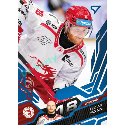 2025/26 Sportzoo ELH 1. serie #137 Oscar Flynn Azure Blue