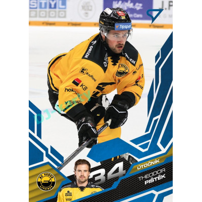 2025/26 Sportzoo ELH 1. serie #161 Theodor Pištěk Azure Blue