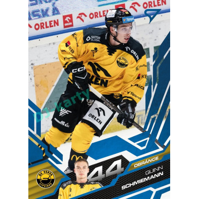 2025/26 Sportzoo ELH 1. serie #152 Quinn Schmiemann Azure Blue