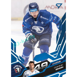 2025/26 Sportzoo ELH 1. serie #180 Dominik Simon Azure Blue