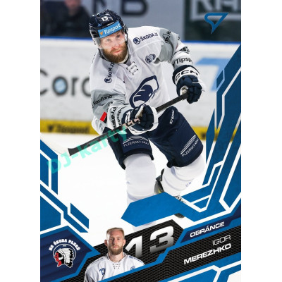 2025/26 Sportzoo ELH 1. serie #167 Igor Merezhko Azure Blue