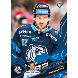2025/26 Sportzoo ELH 1. serie #193 Ondřej Procházka Azure Blue