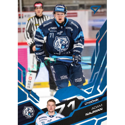 2025/26 Sportzoo ELH 1. serie #191 Adam Najman Azure Blue