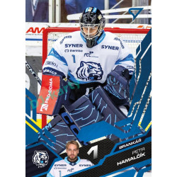 2025/26 Sportzoo ELH 1. serie #181 Petr Hamalčík Azure Blue