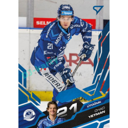2025/26 Sportzoo ELH 1. serie #215 Chad Yetman Azure Blue