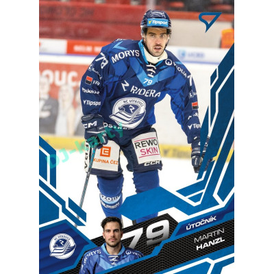 2025/26 Sportzoo ELH 1. serie #208 Martin Hanzl Azure Blue