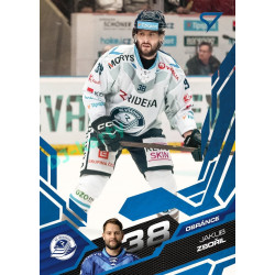 2025/26 Sportzoo ELH 1. serie #206 Jakub Zbořil Azure Blue