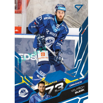 2025/26 Sportzoo ELH 1. serie #202 Vojtěch Budík Azure Blue