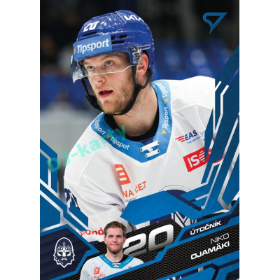 2025/26 Sportzoo ELH 1. serie #230 Niko Ojamäki Azure Blue