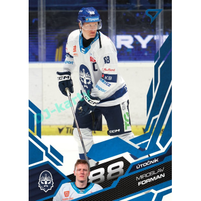 2025/26 Sportzoo ELH 1. serie #227 Miroslav Forman Azure Blue