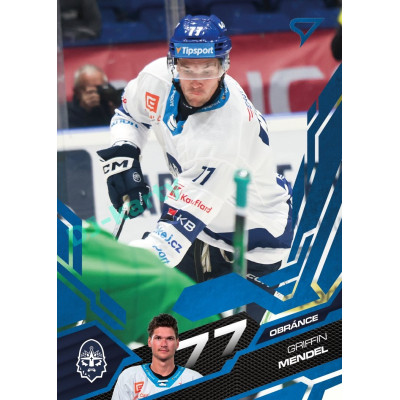 2025/26 Sportzoo ELH 1. serie #222 Griffin Mendel Azure Blue