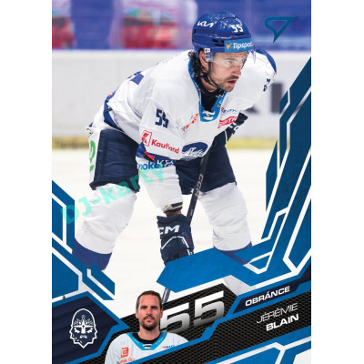2025/26 Sportzoo ELH 1. serie #219 Jérémie Blain Azure Blue