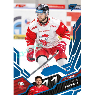 2025/26 Sportzoo ELH 1. serie #245 Petr Fridrich Azure Blue