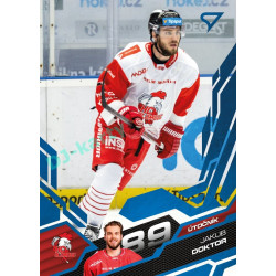 2025/26 Sportzoo ELH 1. serie #244 Jakub Doktor Azure Blue