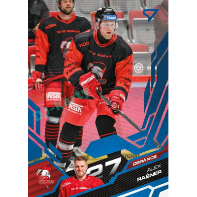 2025/26 Sportzoo ELH 1. serie #240 Alex Rašner Azure Blue
