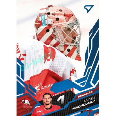 2025/26 Sportzoo ELH 1. serie #236 Matěj Machovský Azure Blue