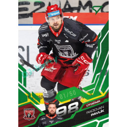 2025/26 Sportzoo ELH 1. serie #068 Radovan Pavlík Emerald Green xx/50