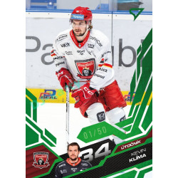 2025/26 Sportzoo ELH 1. serie #064 Kevin Klíma Emerald Green xx/50