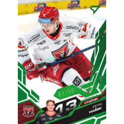 2025/26 Sportzoo ELH 1. serie #062 Petr Hašek Emerald Green xx/50