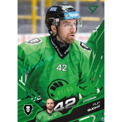 2025/26 Sportzoo ELH 1. serie #125 Filip Suchý Emerald Green xx/50