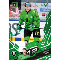 2025/26 Sportzoo ELH 1. serie #117 Tomáš Fořt Emerald Green xx/50