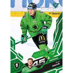 2025/26 Sportzoo ELH 1. serie #113 Filip Pavlík Emerald Green xx/50