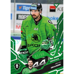 2025/26 Sportzoo ELH 1. serie #110 Petr Gewiese Emerald Green xx/50