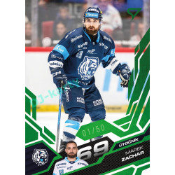 2025/26 Sportzoo ELH 1. serie #198 Marek Zachar Emerald Green xx/50