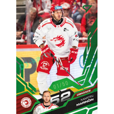 2025/26 Sportzoo ELH 1. serie #131 Martin Marinčin Emerald Green xx/50