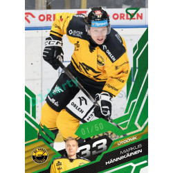 2025/26 Sportzoo ELH 1. serie #156 Markus Hännikäinen  Emerald Green xx/50