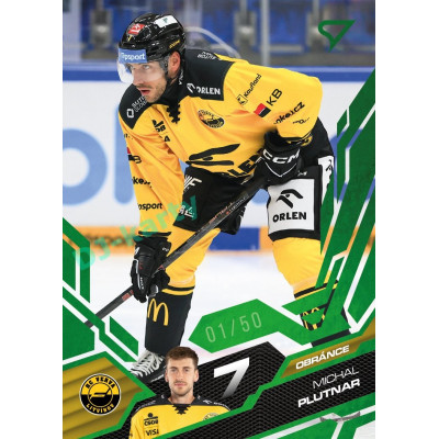 2025/26 Sportzoo ELH 1. serie #150 Michal Plutnar Emerald Green xx/50