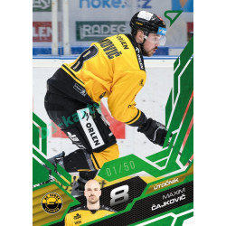 2025/26 Sportzoo ELH 1. serie #153 Maxim Čajkovič Emerald Green xx/50