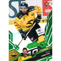 2025/26 Sportzoo ELH 1. serie #159 Petr Koblasa Emerald Green xx/50
