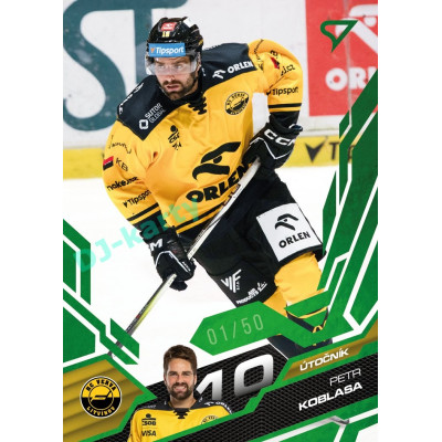 2025/26 Sportzoo ELH 1. serie #159 Petr Koblasa Emerald Green xx/50