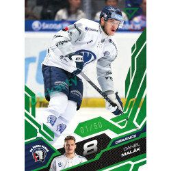 2025/26 Sportzoo ELH 1. serie #166 Daniel Malák Emerald Green xx/50